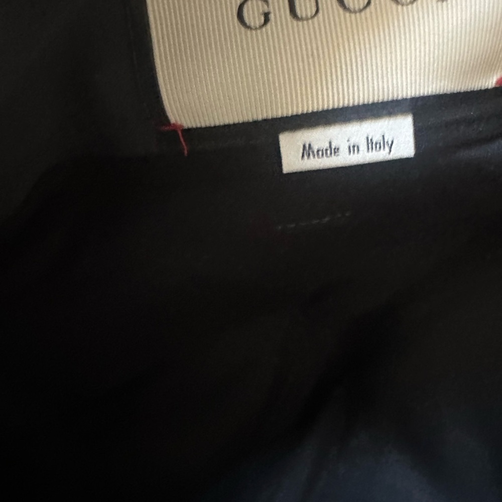 Gucci Blue and Red Track Pants with Red Stripe - Picture 6 of 12